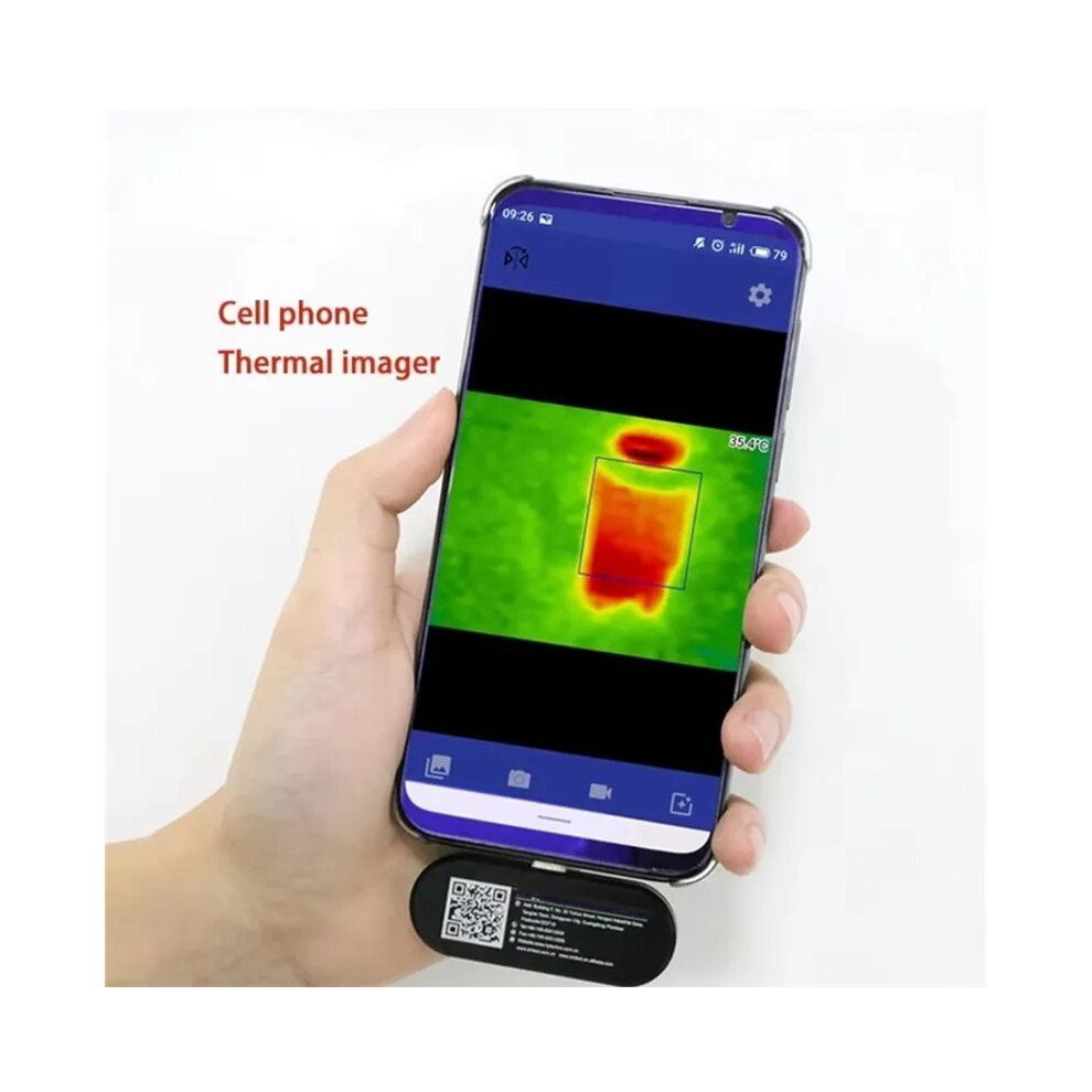 Mobile Thermal Camera Usb Type-C Android Mobile Phone Devices Ht-102 32X32 Infrared Thermal Imager Temperature -20-300 4712745082260