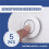 5PCS 433mhz Remote Control Doorbell Button SOS Panic Button Emergency Call Wireless Alarm for Elderly 6