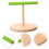 Bird Training Stand for Parrots Interactive Perch Stand Floor and Birdcage Use for Training and Playtime Activities 5