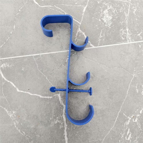 Adjustable Pool Pole Hanger, 2/3-Hook Design for Swimming Pool Accessories and Equipment 2