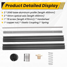 CNC 3018 Pro Upgrade Kit Extension Kit for 3018 to 3040 Compatible for 3018 Pro CNC Engraving Milling Machine