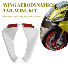 Naked Front Spoiler Winglet Aerodynamic Wing Kit Spoiler für RS660 & TUONO 660 2021-2023 Motorradteile Weiß