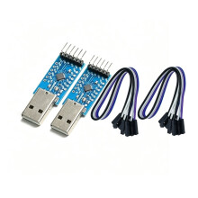 2 Pièces CP2104 USB 2.0 Vers TTL UART Module Convertisseur Série Adaptateur de Programmation STC Remplacer CP2102 pour Débogage Série