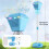Outdoor Automatic Bubble Machine with Sound Light USB Charging Streetlight Bubble Maker for Party Wedding 4