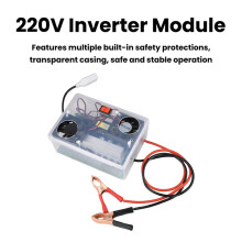 New 12-14.5V to AC 220V Inverter 500W -AC Step- Module Converter with Alligator Clip Power Supply