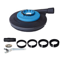 9 Inch Angle Grinder Dust Shroud Skin Grinding Dust Shroud for 230mm 9 Inch Angle Grinder Black B 230L