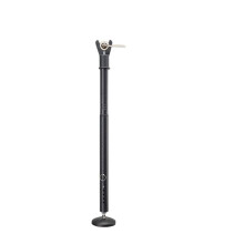 Door Security Bar,Upgraded Anti-Slip Base,Burglar Stick,28-52" Adjustable Safety Jammer Stoper