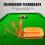 Billiards Training Rack 3D Printed Pool  Rack , Portable Practice Tool Pool Table Accessories 5