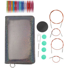-Border Knitting Tools Alumina Sweater Needle Sleeve Collar Needle 5.5cm Removable Ring Needle Set Sewing