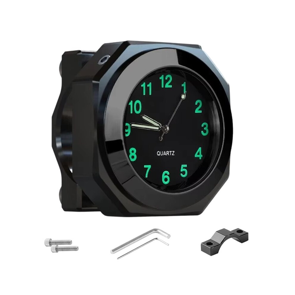 Motorcycle Watch Luminous Multi-Function Waterproof Motorcycle Watch Portable Compact Digital Clock For Bike Handlebar Light 6031684887025