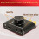 X100H 100W Stereo Amplifier Board 12V/24V Audio Power Amplifier Module ,5.1 Channel,AUX,U-Disk Inputs Red 3