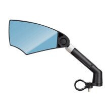 Zoyosports Bicycle Anti-Glare Rearview Mirror Retractable Explosion-Proof Rearview Mirror Mountain Bike Reflector Left
