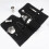 Canvas Bartender Travel Kit - Professional Bartender Roll Strap Mixology Cocktail Set Bar Tools Carry Bag 4
