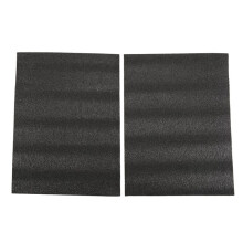 2PCS Customizable EPE Foam Sheets for Toolbox Organization, Shock-Absorbing Protection 400x300x25mm