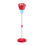 Outdoor Automatic Bubble Machine with Sound Light USB Charging Streetlight Bubble Maker for Party Wedding Red 1