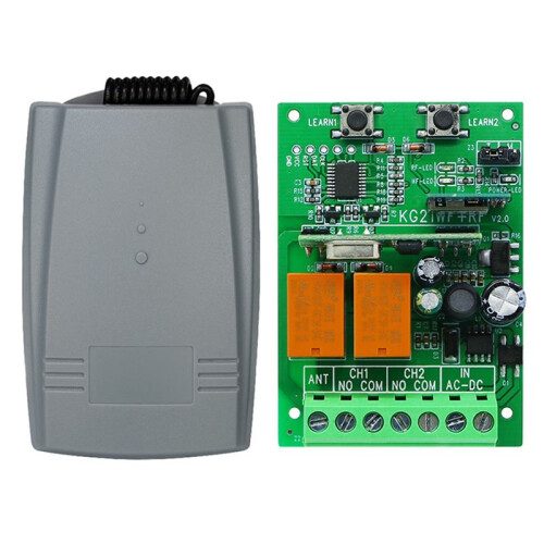 WiFi RF Garage Gate Sliding Door Opener Tuya   Wireless Remote Control  12V 24V Receiver Rolling Code