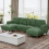Corduroy U Shaped Sectional Sofa with Double Chaise 3