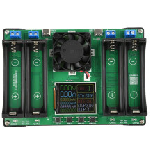 4 Channel 18650+21700 Battery Capacity Resistance Tester Automatic Charge and Discharge Module Electronic Load Tester