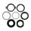 Electric Scooter Bearing Washer Kit for  4Lite( 2 Generatio) Front Fork Headset Accessories 1