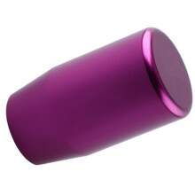 80mm Car Shift Knob, Aluminum Weighted Car Gear Shift Manual Knob with 3 Thread Adapters M8 M10 M12 X 1.25