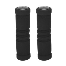 1 Pair for MTB Bike Bicycle Handle Handlebar Soft Sponge Bar Grips Black