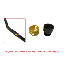 Hose Coupling for DS5500 DS5600 DS600 Vacuum Cleaner Replacement Parts for Bent Handles Only Hose Connectors