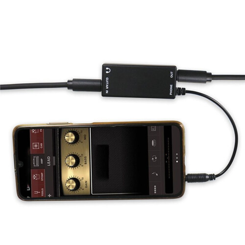 Guitar Effects Interface Adapter Converter Amplifier Recorder 6.35mm Musical Instrument Connection Cable 1