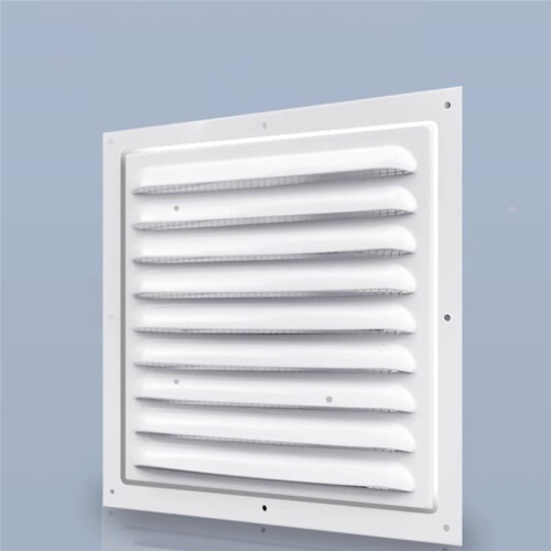 Grille D'Aération en Alliage D'Aluminium - Sortie D'Évacuation Carrée pour Chauffage et Climatisation 200 X 200 mm 2