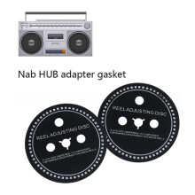 4PCS for NAB Adapter Spacer for Studer TEAC Reel to Reel Tape Recorder Compatible Professional Sound Equipment 0.7mm