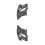 9Y0807129B 9Y0807130B Front Bumper Lower Air Intake  Bracket for  Cayenne 2018-2024 6