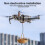 Drone Airdrop Thrower System 2.4 Remote Control General Payload Delivery Thrower Air Dropper Device Drone Accessories 3