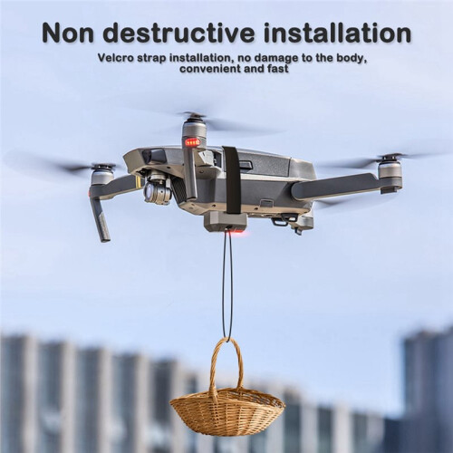 Drone Airdrop Thrower System 2.4 Remote Control General Payload Delivery Thrower Air Dropper Device Drone Accessories 1