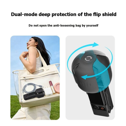 STARTRC Protective Case for  Pocket 4 Flip Design for Shooting Without Removal Portable Protective Shell Accessories 2