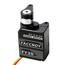 Aluminum Digital Servo with Servo Saver Metal Gear Brushed for 1/30 Axial SCX30 RC Crawler Upgrade Parts