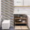 3D Wall Panels Peel and Stick,Faux Brick Wall Panel , 10PCS 30x30cm Self Adhesive Wallpaper Application 1