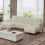 Corduroy U Shaped Sectional Sofa with Double Chaise 2