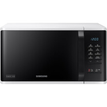 (White, Solo) Samsung MS23K3523AS/EU 23L Solo Microwave Oven, Triple Distribution System, Silver