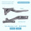 B024580 Left Engine Hood Hinge for Dongfeng DF  01 Car Replacement Parts Left 8