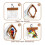 2 Pcs  Tees and  Pouch Bag, Portable Clear Squeeze Top Bag Holder with Clip,  Accessories 4