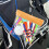 2 Pcs  Tees and  Pouch Bag, Portable Clear Squeeze Top Bag Holder with Clip,  Accessories 6