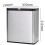 Stainless Steel Induction Hanging Garbage Bin for Kitchen, Odorless and Design 9