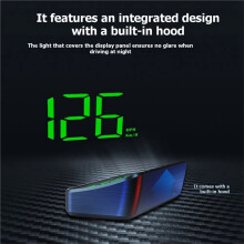 M2 HD Car Display GPS Speedometer /H Digital HUD Windshield Projector Universal Auto Electronics Accessory