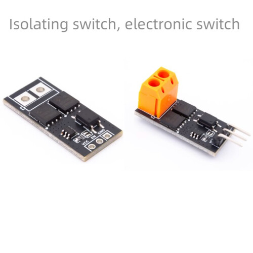 20A Isolated Electronic  Module High Low Side MOSFET  Optocoupler Isolation Solid State Relay Bare Board 1