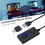 2 In 1 Mouse Wiggler Shaker USB Type-C Mouse Jiggler con Interruttore /Off Drive Free Automatic Mouse Shaker 8