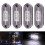 4pcs LED Side  Light 12V 24V Signal Indicator White Light for Truck Trailer Caravan 2