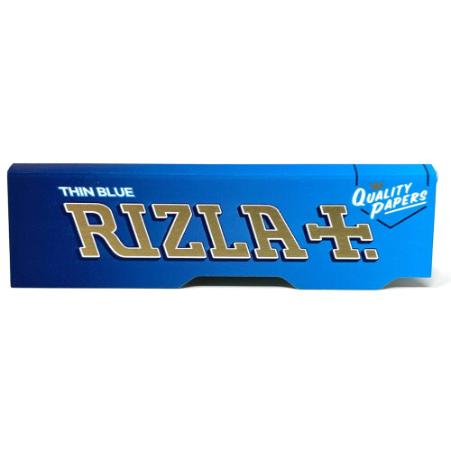 Rizla Thin Blue Rolling Papers 100 Booklets Box 1
