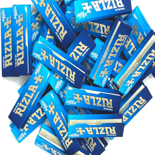 Rizla Thin Blue Rolling Papers 100 Booklets Box 2