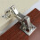 170 Degree Stainless Steel Hydraulic Hinge for Cabinet Doors, No Drilling Required 2
