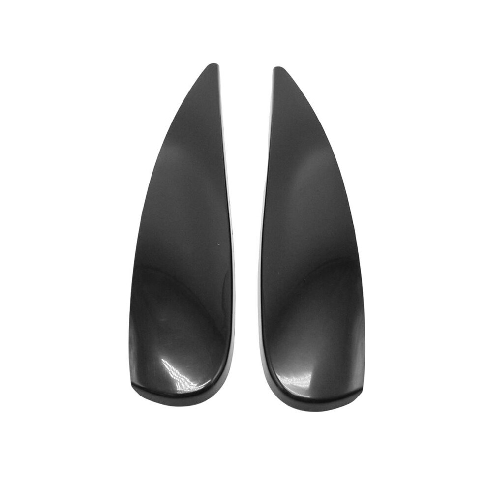 1Pair Front Headlight Eyebrow Spoiler Trim Strips For Corsa D 06-14 Headlamp Upper Eyelids Eyebrow Cover 4712217684558