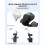 Magnetic Fill Light  Quick Release Selfie Light for  Pocket 3/4 Camera for Vlogging and Night Shooting 4